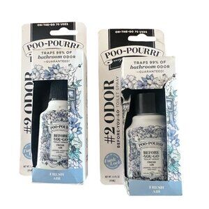 2 Poo-Pourri Before You Go Toliet Spray-  Fresh Air Scent